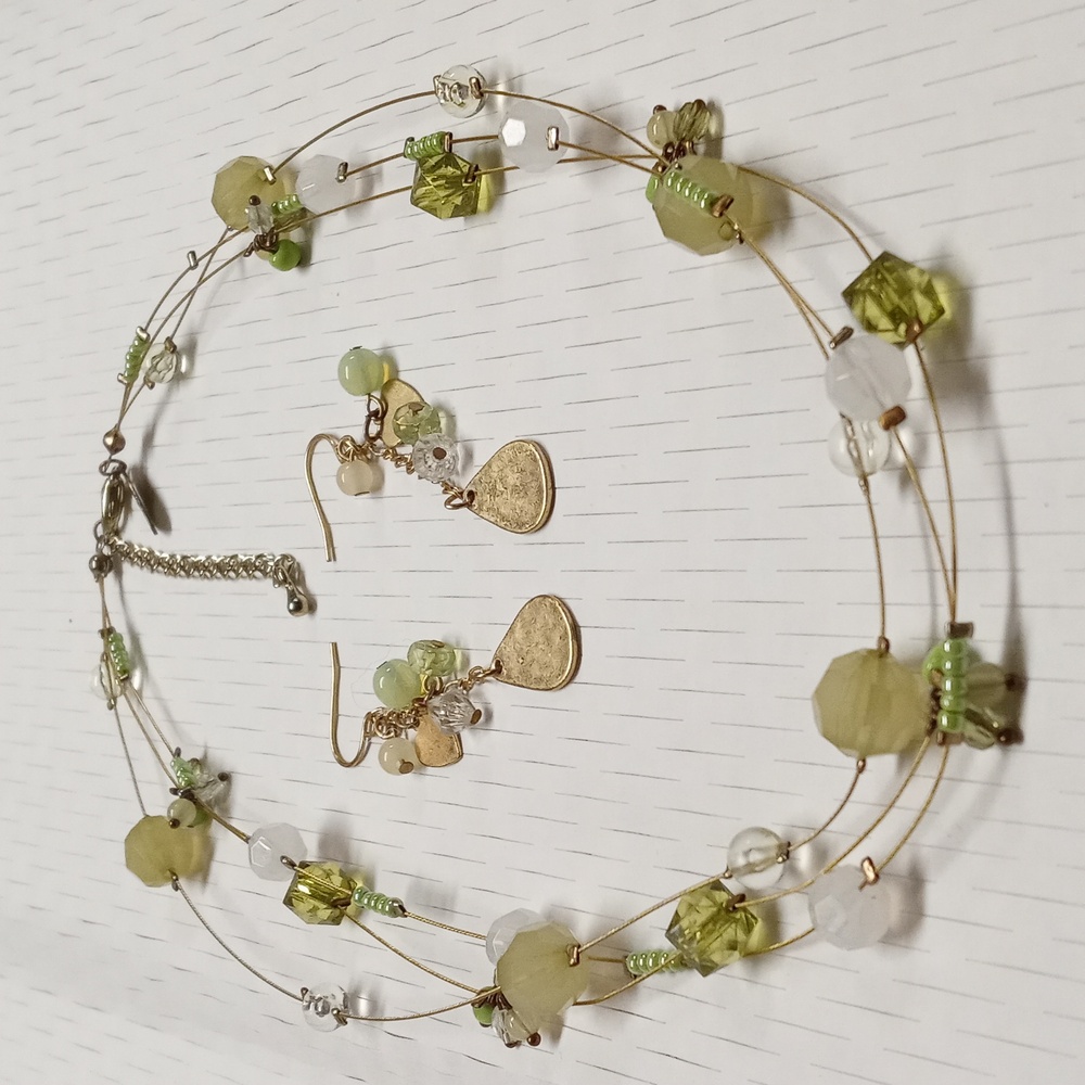 Beautiful Necklace and Earrings